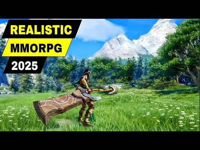 Top 10  REALISTIC MMORPG 2025 Games for Android & iOS (NOT ANIME)