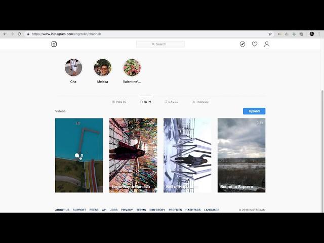 Uploading Videos to IGTV using Desktop