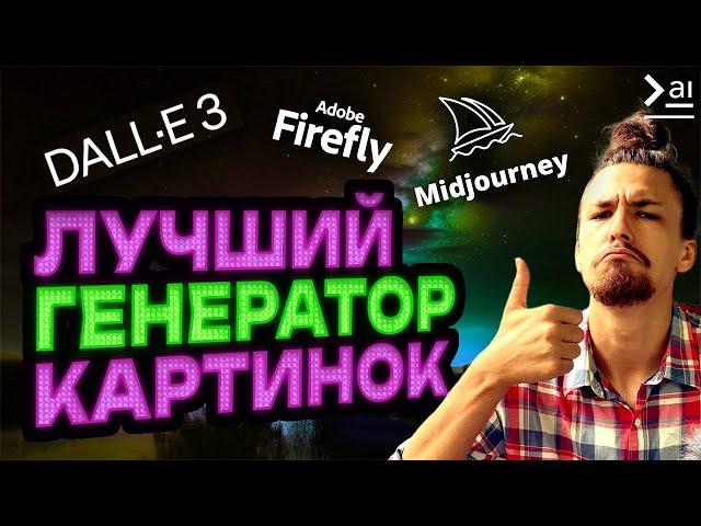 DALL-E 3, Adobe Firefly или Midjourney? Сравнение лучших нейросетей для генерации изображений