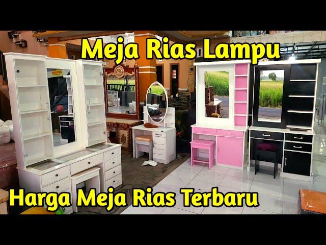 MEJA RIAS Minimalis Lampu Dan Harga Meja Rias !! Meja Rias Minimalis Sliding || Rian MEBEL