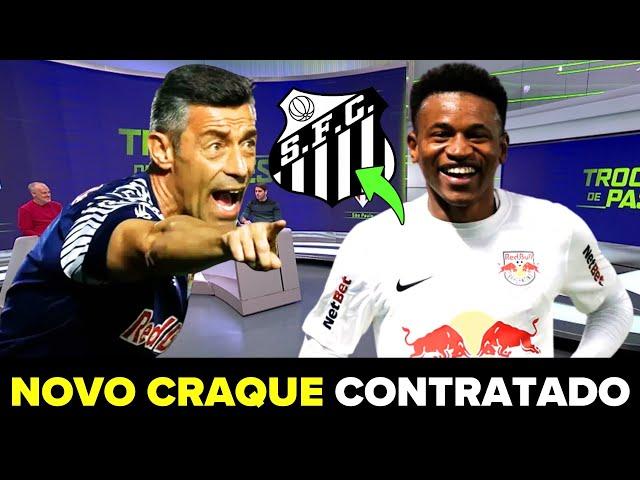 BOMBA! TORCIDA COMEMOROU! VEJA ISSO! REFORÇO DE PESO CHEGOU! ÚLTIMAS NOTÍCIAS DO SANTOS FC!