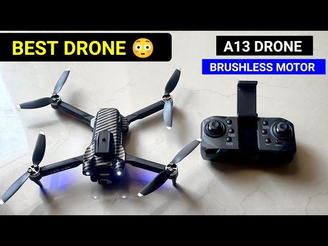 A13 & P12 pro Brushless motor Drone Best Foldable Drone with dual camera Wifi Connectivity