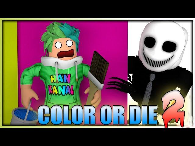 BOYA YA DA ÖL | ROBLOX COLOR OR DIE [ CHAPTER 2 ] | HAN KRAL ROBLOX KRALI