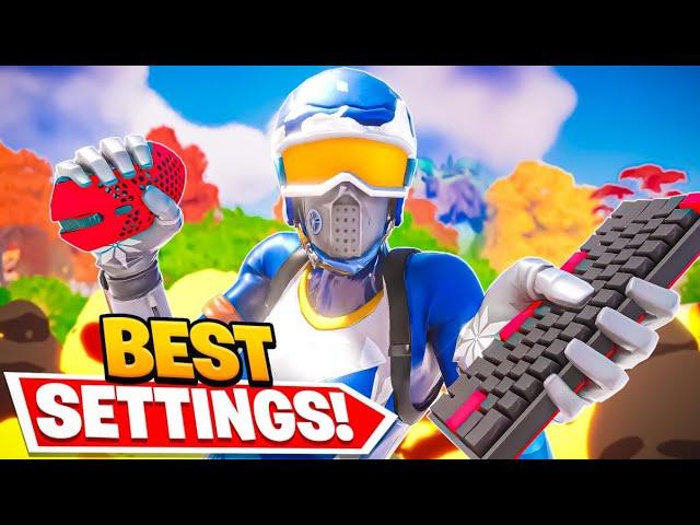 The *BEST 2023* KEYBOARD & MOUSE SETTINGS (Fortnite Chapter 4) | Pxlarized