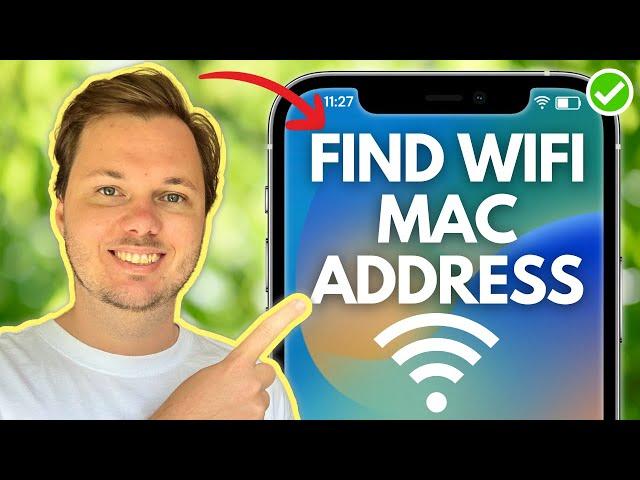 How To Find Wifi Mac Address On iPhone (Easy)