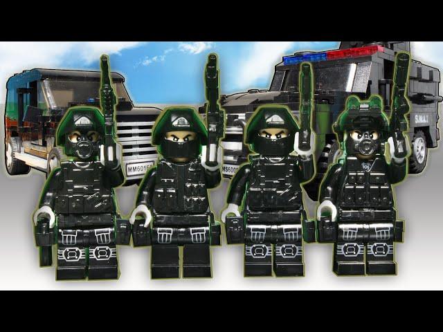 Lego SWAT Music Video | Zombie Free Stop Motion Story