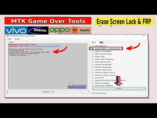 Mediatek universal tool mtk android mobile unlock best tool google frp unlock tool 100000% free tool