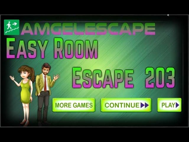 Amgel Easy Room Escape 203 Video Walkthrough