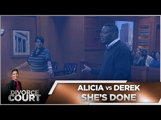 Divorce Court - Alicia vs. Derek: She's Done - Season 14 Episode 41