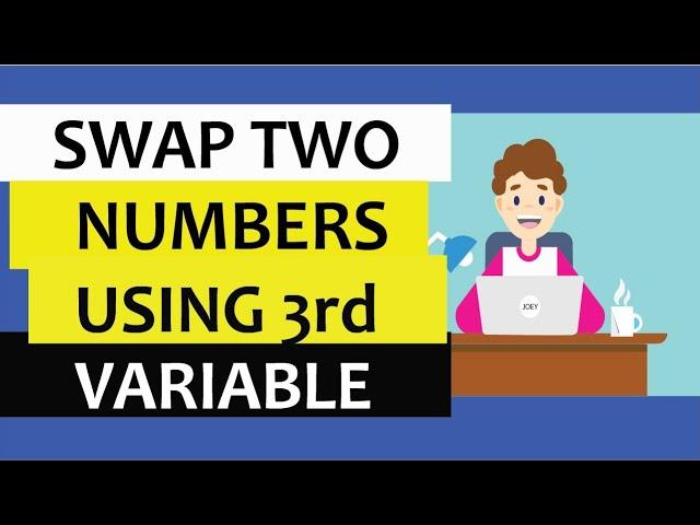 Swap two numbers using third variable in Python | Python interview questions