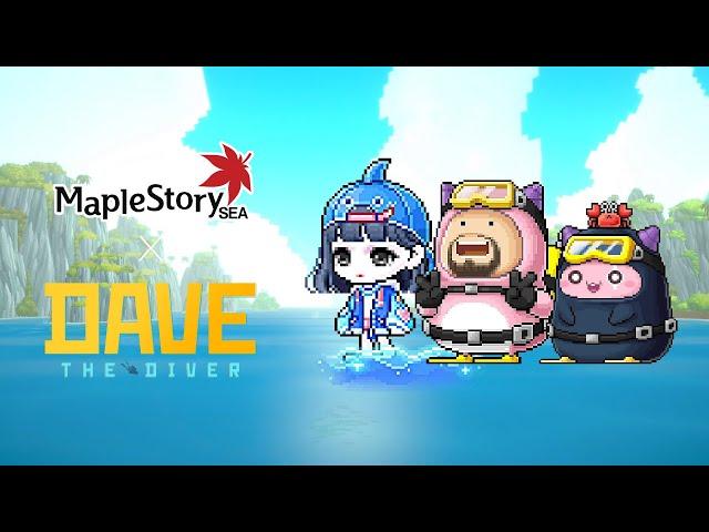 MapleStorySEA x DAVE THE DIVER | Save the Diver