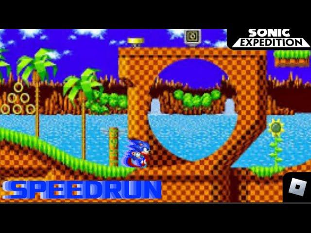 Sonic Expedition Speedrun Roblox -00’19:65-