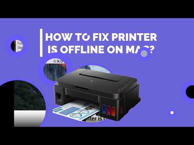 How to Fix Printer is Offline on Mac OS | Printer Helpers