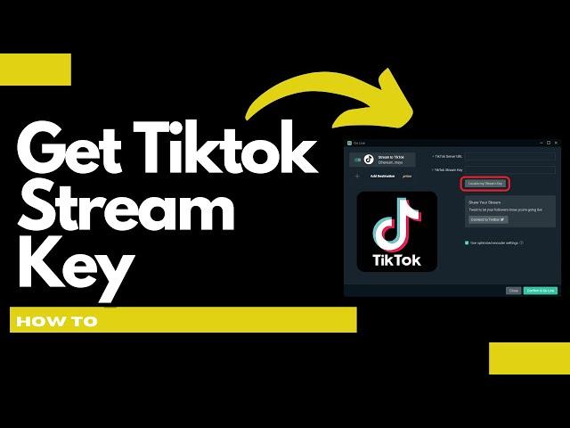 How to get TikTok stream key (Quick & Easy)