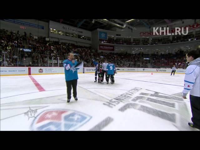 KHL All Star: Большая эстафета / Fastest skater team relay