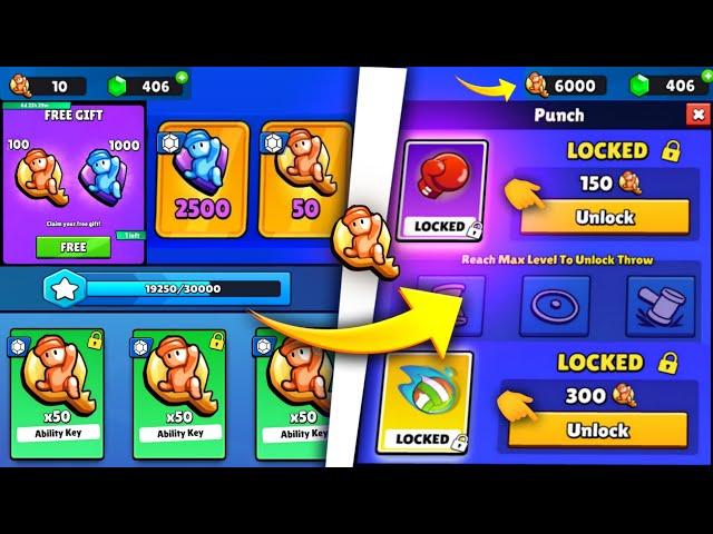 How To Get Free Ability Key's In Stumble Guys  | Free Ability Key's | Stumble Guys |