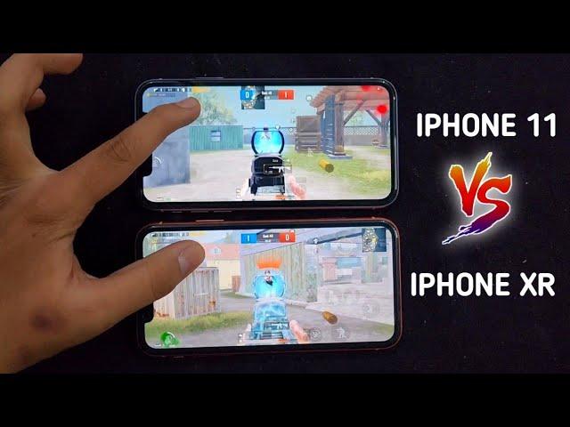 IPHONE 11 VS IPHONE XR PUBG TEST 2023 | BULLET REGISTRATION AND SPEED TEST | PUBG MOBILE