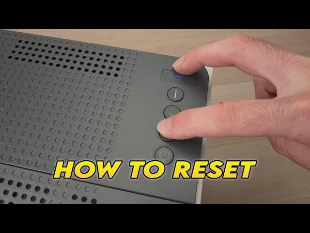 How to Reset & Restore your HP LaserJet M209dwe Printer