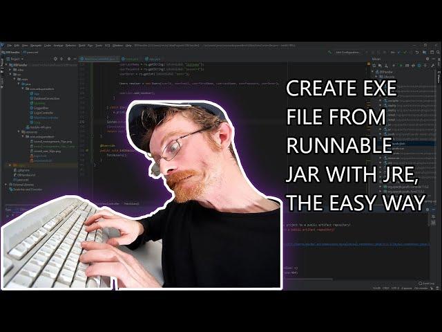JAR to EXE file Bundled With JRE, The Easy Way! (Video #2)