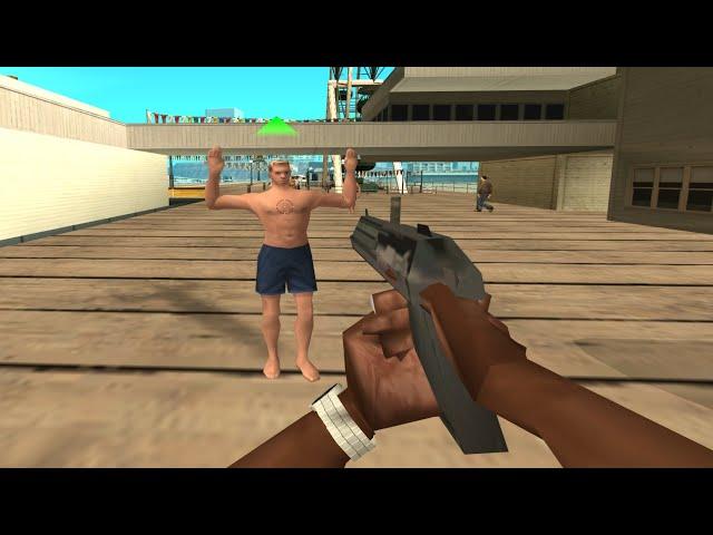 GTA SA - First Person Mod | Download + Install | 2021