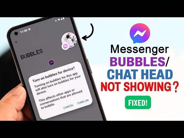 Fixed: Messenger Chat Bubble Heads Not Working on Android! [2024]