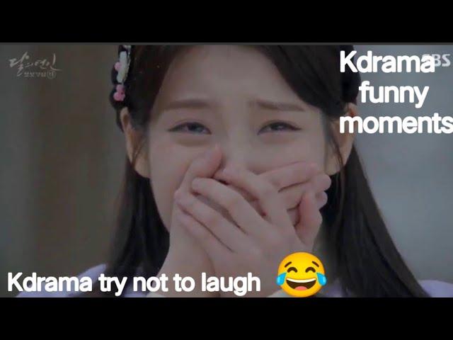 Kdrama Funny moments Kdrama try not to laugh 