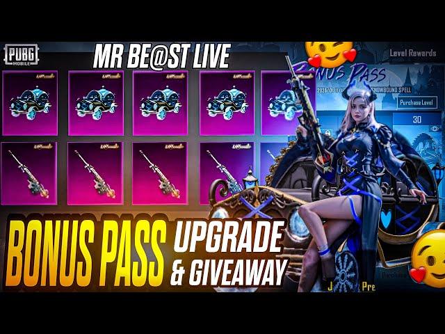 NEW RP BONUS PASS OPENING WITH GIVEAWAY AND CUTEST FASHION CRATE OPENING || #pubgmobile #bgmilive