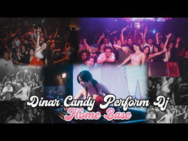 DINAR CANDY PERFORM DJ DI HOME BASE ( PALEMBANG, BANGKA, MUARA ENIM )