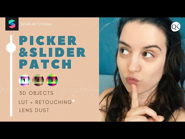 3 Smart Ways to use the Native UI Picker + Slider Patch in Spark AR