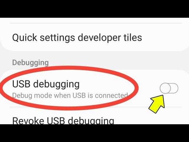 Samsung Usb Debugging Enable | How To Enable Usb Debugging On Samsung