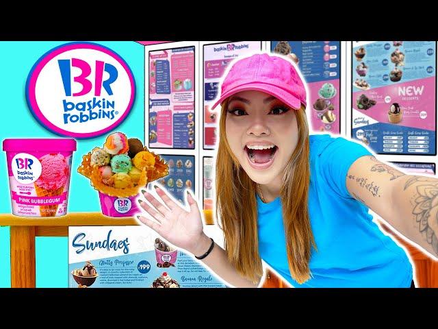 I OPENED A REAL BASKIN ROBBINS IN MY HOUSE | WE BUILD OUR OWN ICE CREAM STORE AT HOME BY SWEEDEE