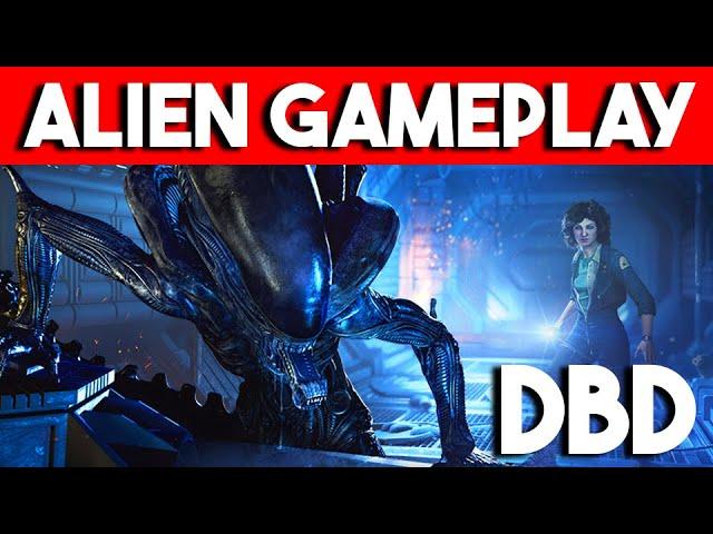 LIVE - *NEW* ALIEN Gameplay in DBD | Dead By Daylight Alien Killer Chapter (PTB)