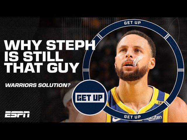 Steph Curry is STILL THAT GUY! ️ Chiney Ogwumike's take on the solution for the Warriors | Get Up