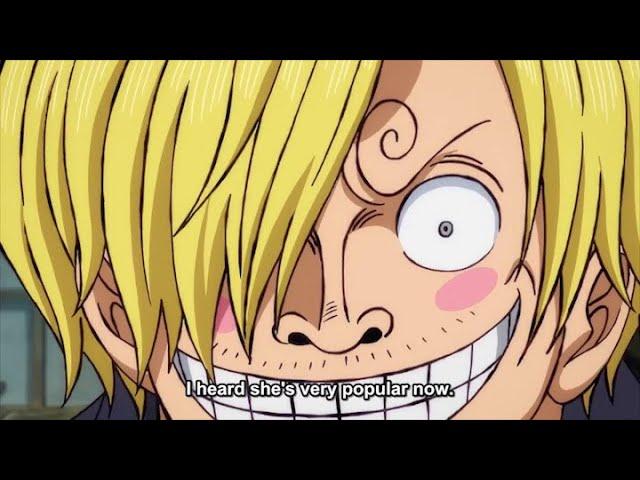 Sanji ladies moments in Land of Wano