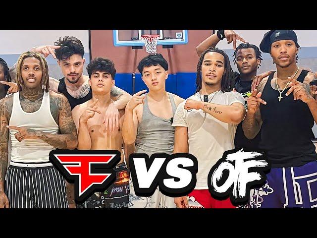 FaZe Clan VS Lil Durk & OTF 5V5 Basketball..