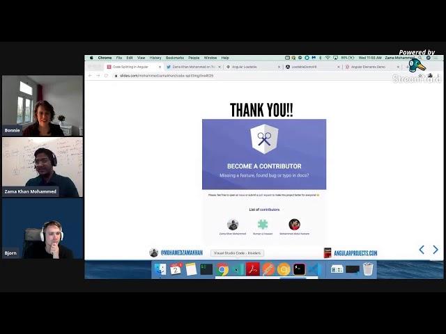 ngHouston - Code Splitting in Angular w/ Zama Khan Mohammed