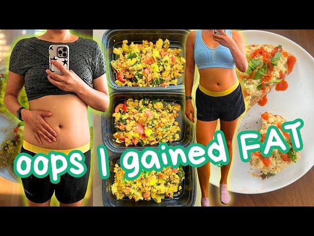 I Gained FAT Again  WHAT I ATE IN A WEEK to Lose Weight (VEGAN) & Get My LIFE Together