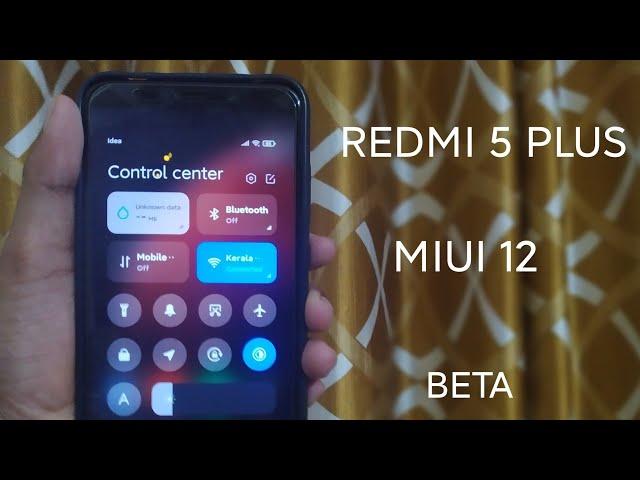 MIUI 12 BETA PORT REDMI 5 PLUS/(VINCE)REDMI NOTE 5/KRACKY TECH 20.4.27 ANDROID 10