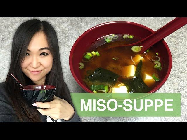 REZEPT: Misosuppe selber machen | dunkles Miso