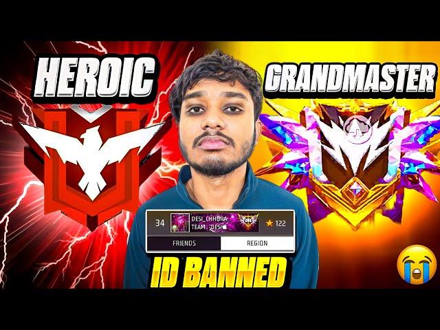 I PLAYED FREE FIRE FOR 24 HOURS TO PUSH CS RANKED | ID BANNED 