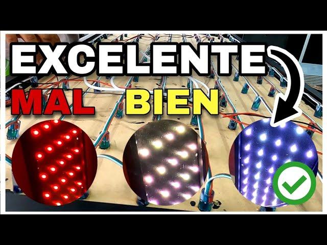 COMO PONER REFUERZOS EN CABINA LED PIXEL // se lo llevo todo