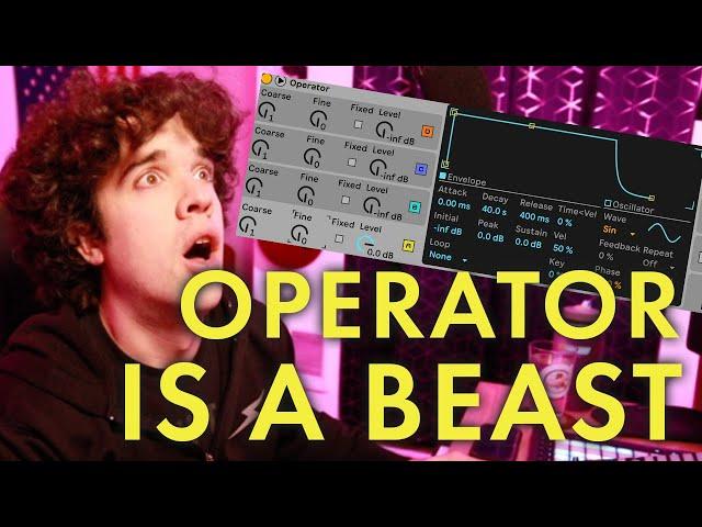 Operator Sound Design in Ableton Live 11