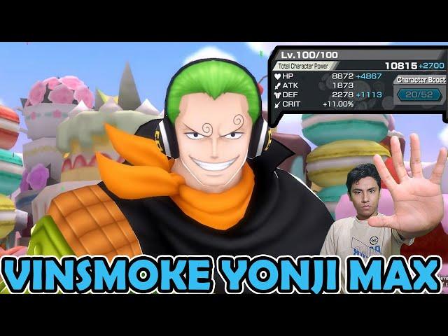 KUAT BANGET !! VINSMOKE YONJI MAX LEVEL [ ONE PIECE BOUNTY RUSH ]