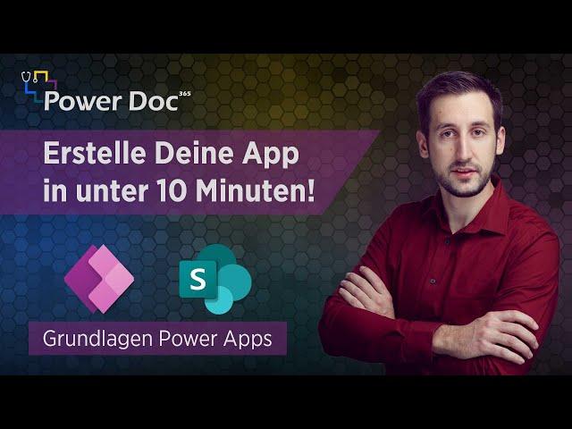 S01E01 Power Apps Grundlagen: Erstelle Deine Power App in unter 10 Minuten.