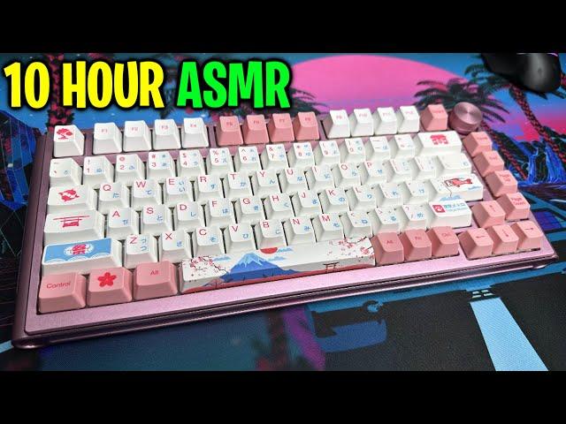 10 Hours Typing No Talking | THOCKY Mechanical Keyboard | Gaming Keyboard ASMR