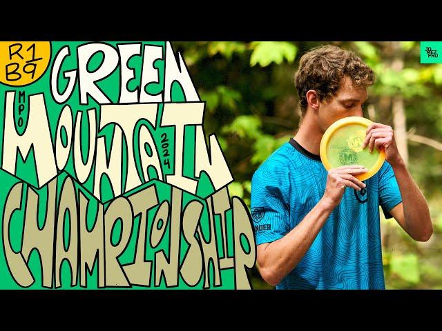 2024 Green Mountain Championship | MPO R1B9 | Wysocki, Heimburg, Buhr, Anttila | Jomez Disc Golf