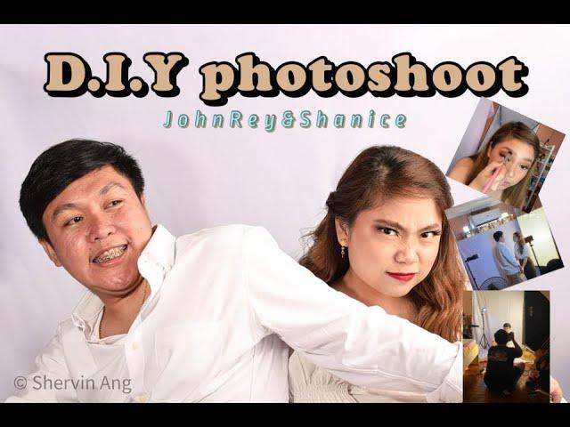 DIY indoor Pre nup photoshoot (BTS, RAW & Edited pictures) - JOHN REY & SHANICE | Shanice Ang