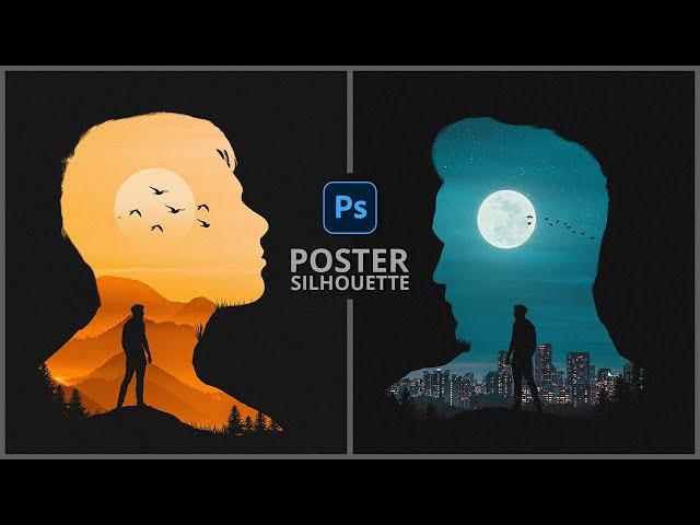 How to Create a Silhouette Poster in Photoshop | Photoshop Tutorial