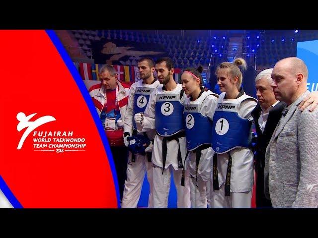 Fujairah 2018 WT Team Championship [Mixed Gender Team Final] RUS vs TUR