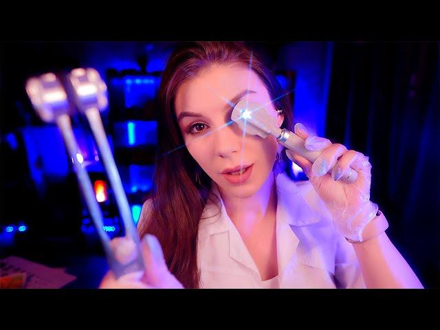 ASMR Fast Cranial Nerve Exam 🩺 Doctor Roleplay, Soft Spoken, Latex Gloves